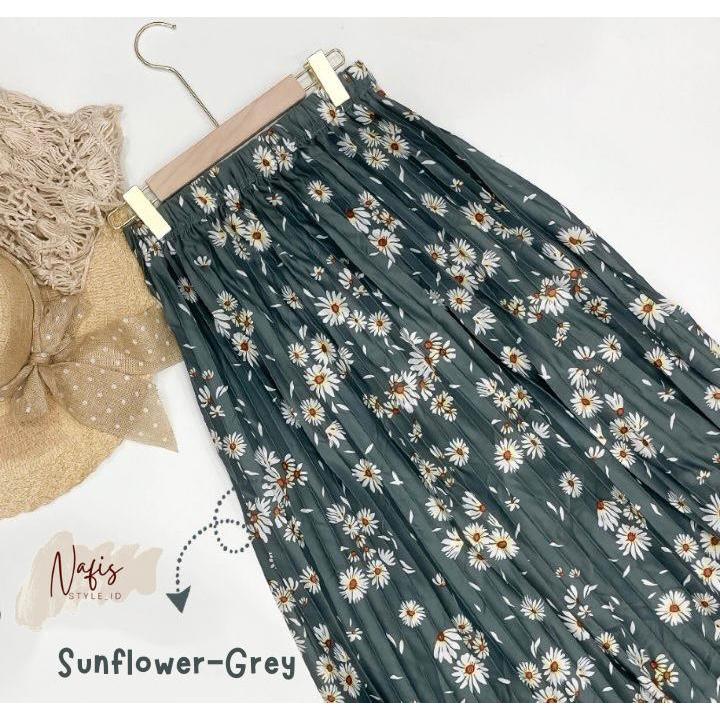 Promo Terbaru Rok Plisket Rok Plisket Motif Bunga Rok Plisket Motif Bunga Premium Rok Plisket Motif