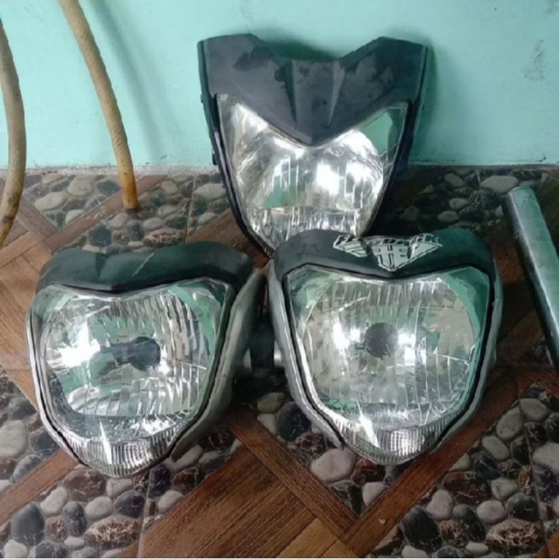 Headlamp reflektor lampu depan yamaha byson original copotan