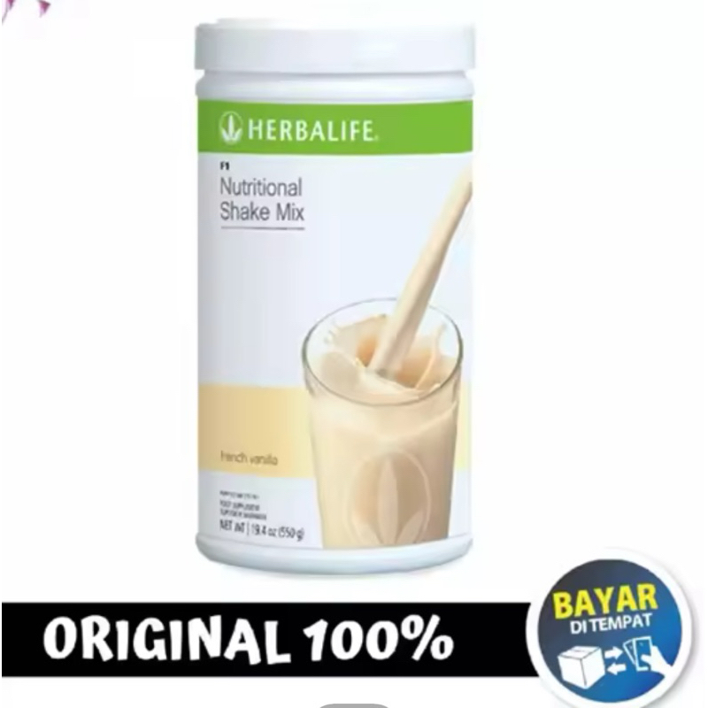 

Herbalife Formula 1 Nutritional Meal Replacement Shake Mix in Canester Net Weight 550 g Wild Berry