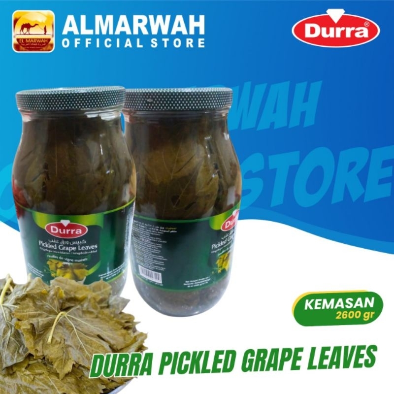 

daun anggur / durra vine leaves 2600 gram