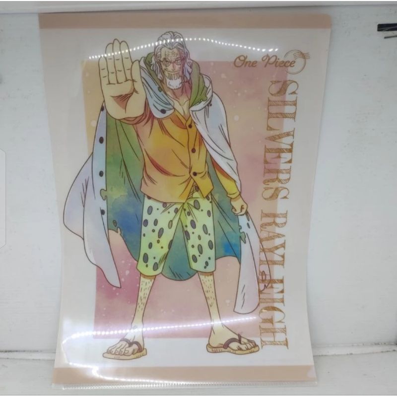 

Clear File Silvers Rayleigh One Piece Original Bandai