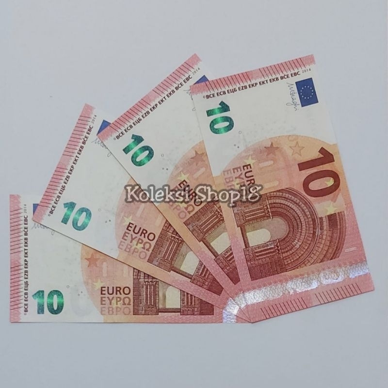 Koleksi Paket Super Mulus Eropa 10 Euro Kondisi Baru Gress