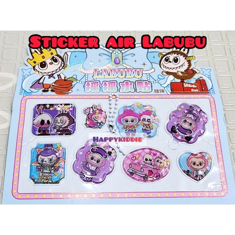 

LABUBU STICKER TIMBUL ISI AIR ISI 8 PCS / STIKER BOTOL LABUBU / STICKER BUKU LABUBU TIMBUL STICKER AIR LABUBU