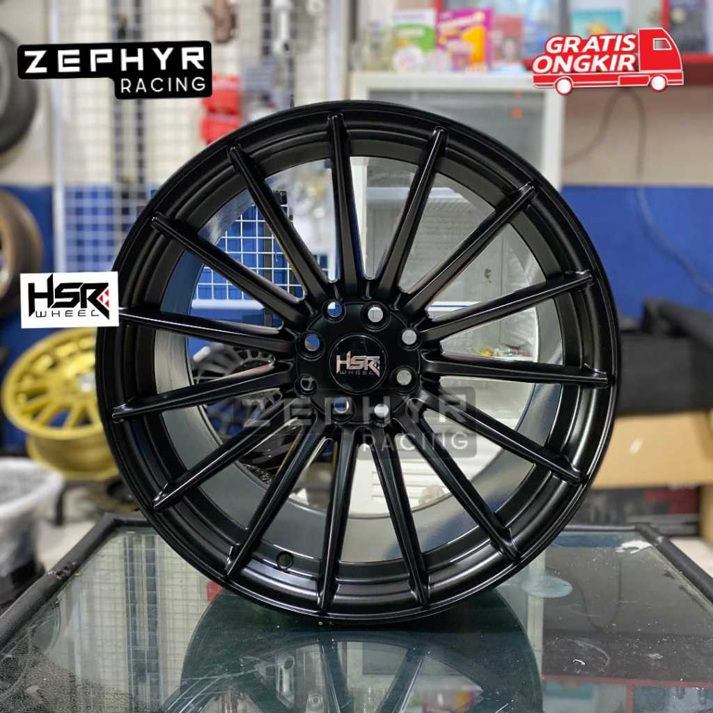 velg HSR tsukuba r17 untuk jazz, rocky, mobilio, brio ring 17