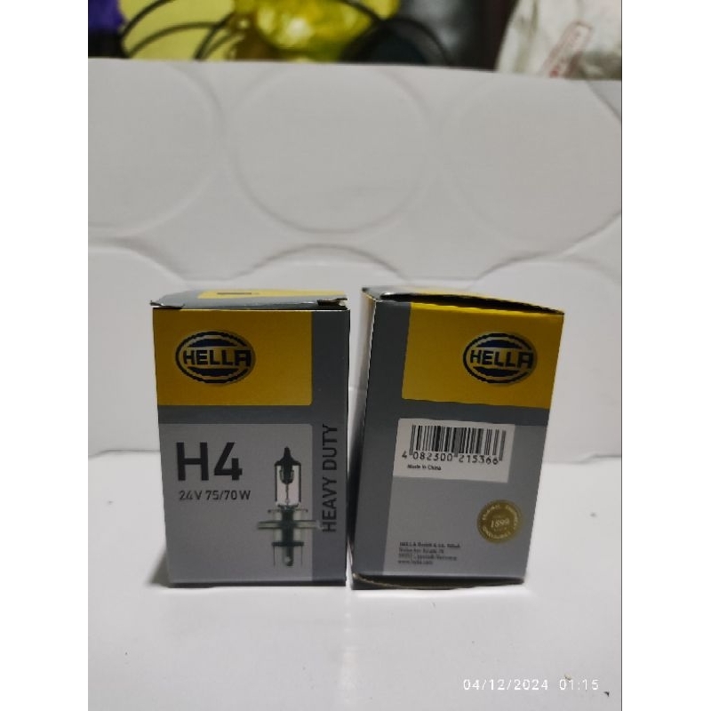 BOHLAM LAMPU HALOGEN HELLA H4