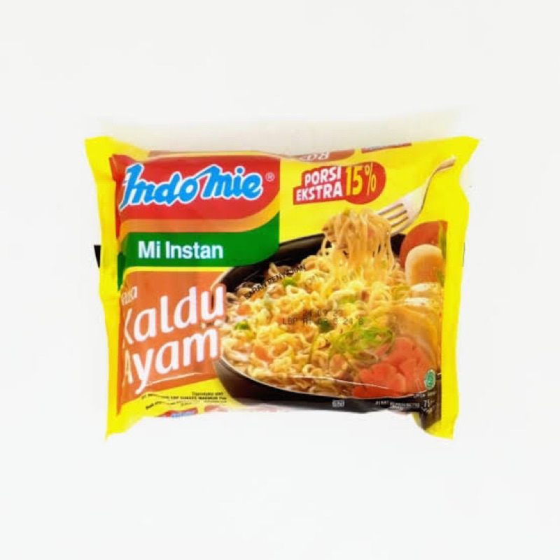 

INDOMIE MIE INSTANT KALDU AYAM PCK 75g