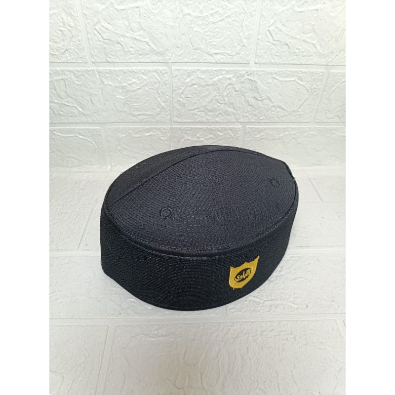 promo terbaru songkok peci putih malaysia terompah assagofah pondok bordir tinggi 9 cm ukuran dan