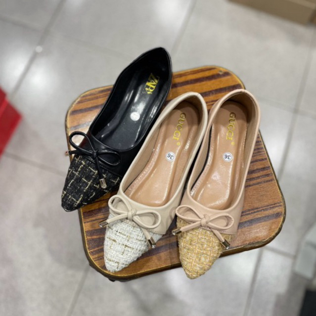 Sepatu Flat Wanita Kombisansi pita | Sepatu Pansus Wanita