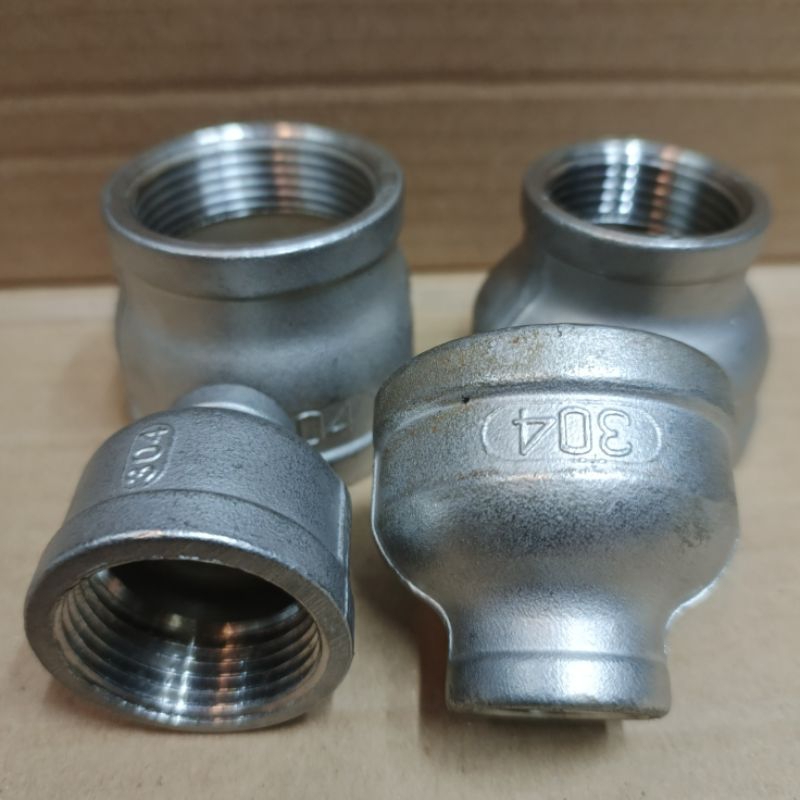 Sock Reducer / Vlok Sock 2" x 1 1/4" Inch Stainless 304