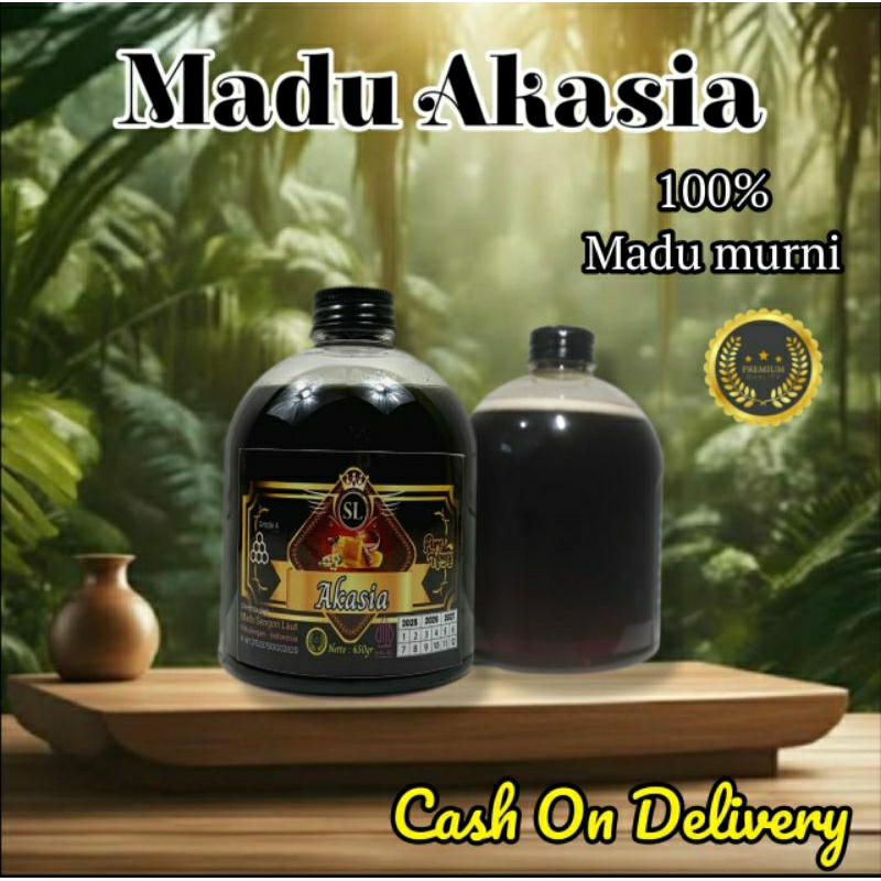 

Best Seller Madu Akasia Murni isi 650gr grade A