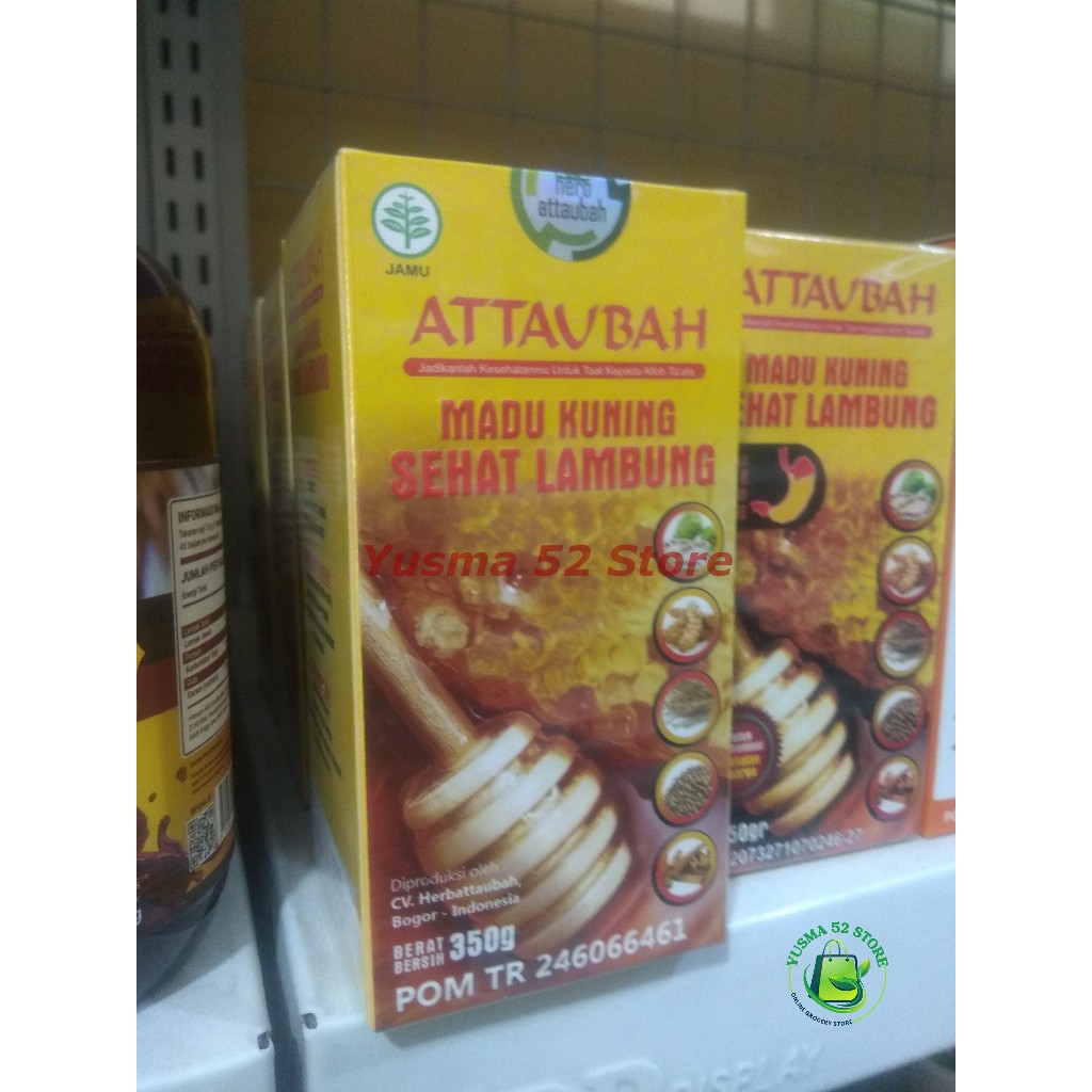 

Madu Kuning Sehat Lambung AT-TAUBAH 350gram