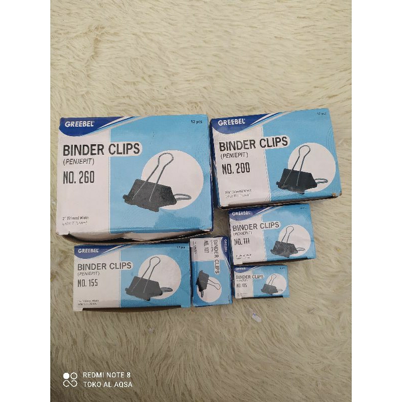 

Binder Clips ( Penjepit )