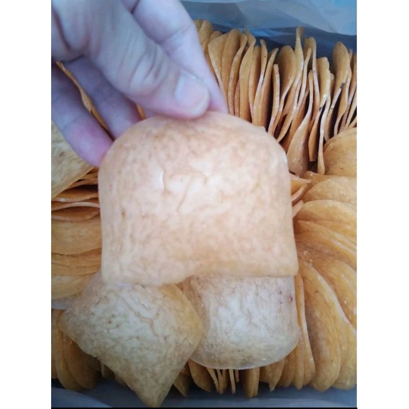 

1KG KERUPUK UDANG MENTAH SUPER / KERUPUK NASI BOX
