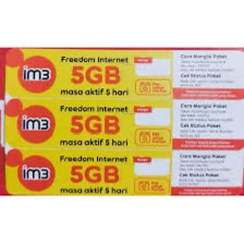 voucher indosat 5gb
