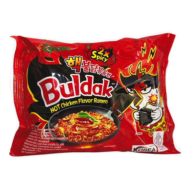 

Samyang Mi Instan Ramen Ayam Pedas Buldak Ekstra Pedas 140 g