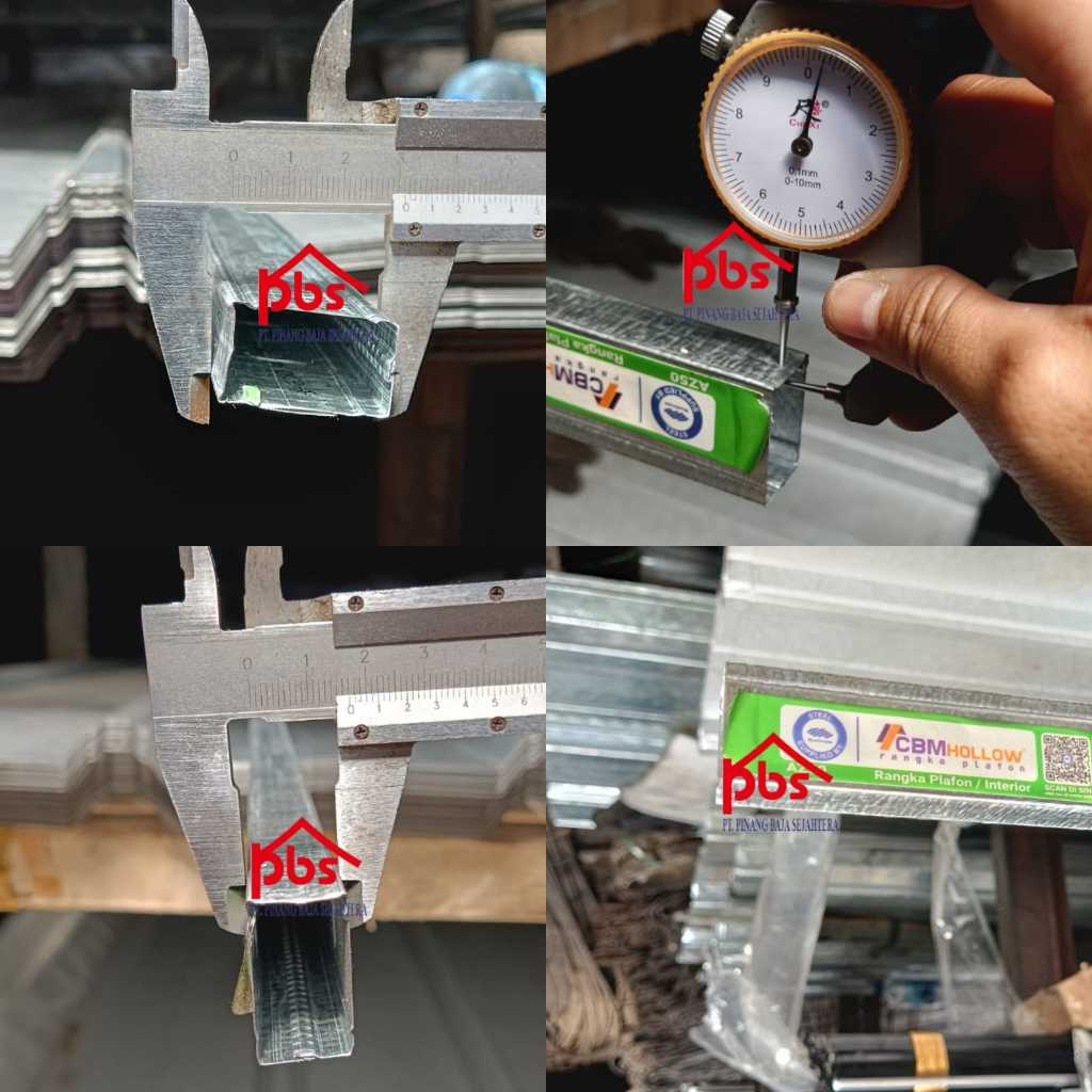 [KARGO] HOLLOW GIPSUM 20 x 40 / HOLO PLAFON / HOLO GALVALUM 0.3mm 0.35mm 0.5mm 0.6mm / HOLO GALVANIS