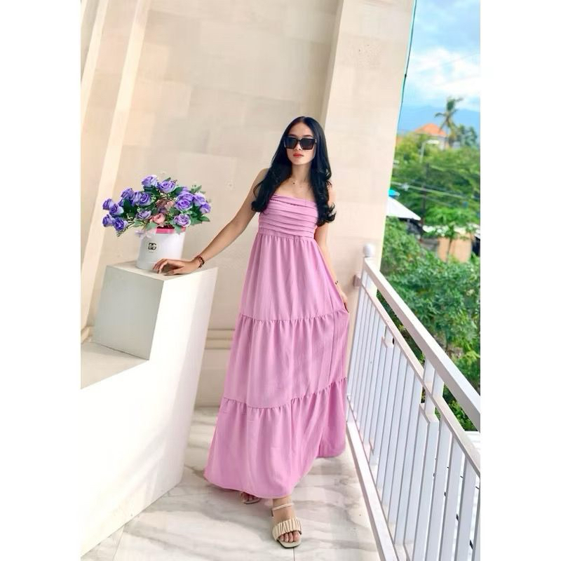 One Set Erina // Setelan Rok Panjang // Fashion Bali // One Set Kekinian