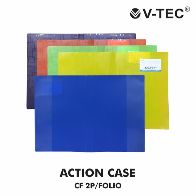 

V tec map folder action case folio VT CF2P folio