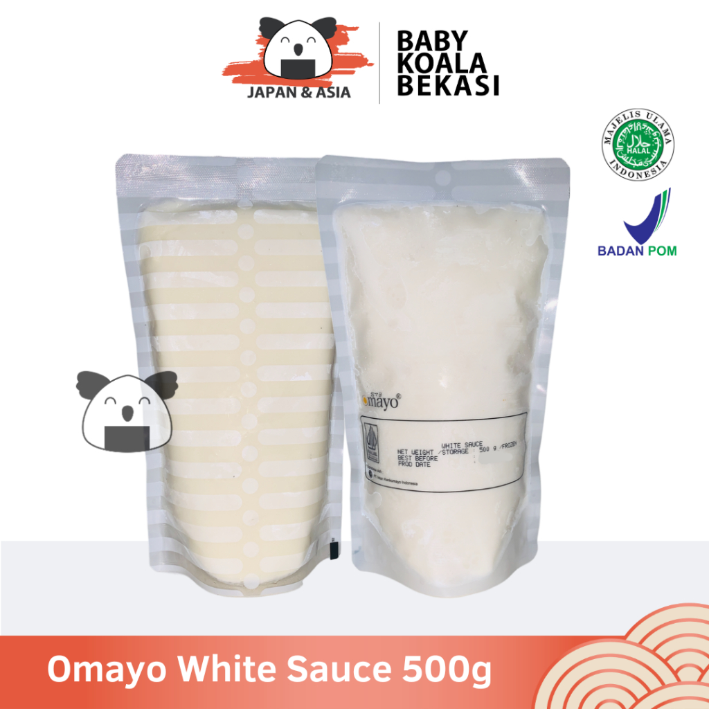 

OMAYO White Sauce 500 g Halal | Saus Pasta Putih Frozen - Bekasi