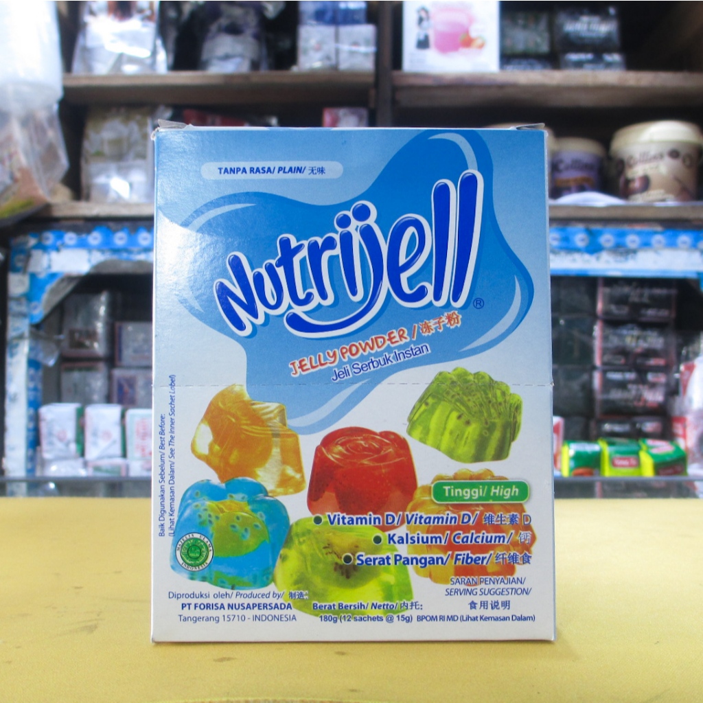

NUTRIJELL PLAIN 15G PER KOTAK