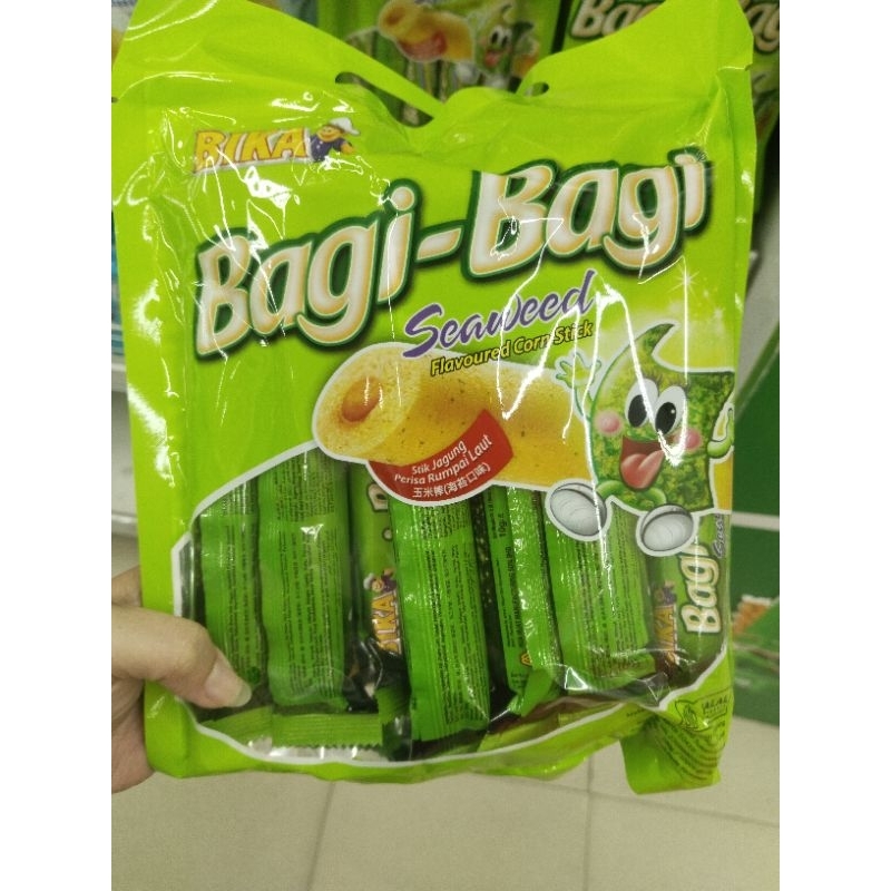 

Bika Bagi-Bagi Seaweed / snack rasa rumput laut