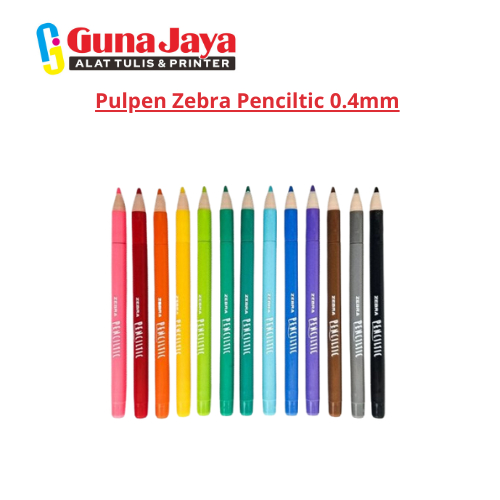 

Pulpen Zebra Penciltic 0.4mm