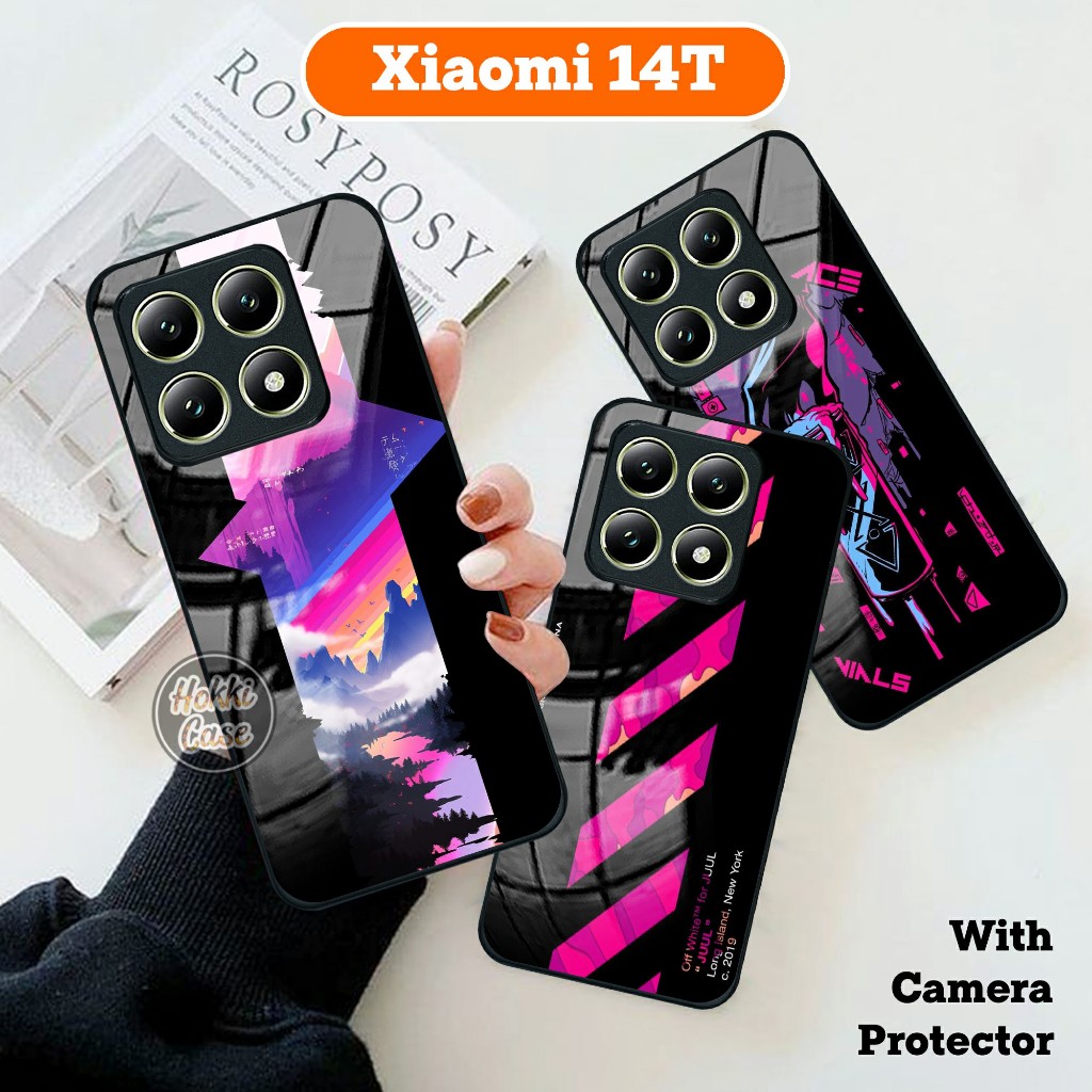 Case Xiaomi 14T - Casing Xiaomi 14T - Softase Glass Xiaomi 14T Terbaru - Silikon Xiaomi 14T [569H]