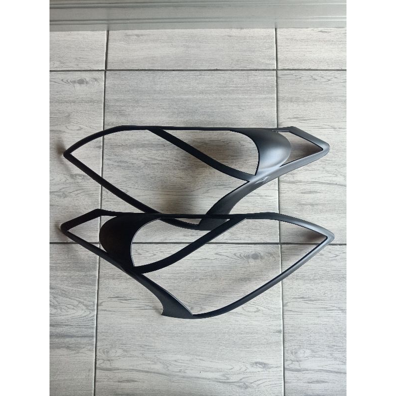 set garnish avanza xenia allnew black 2012-2014