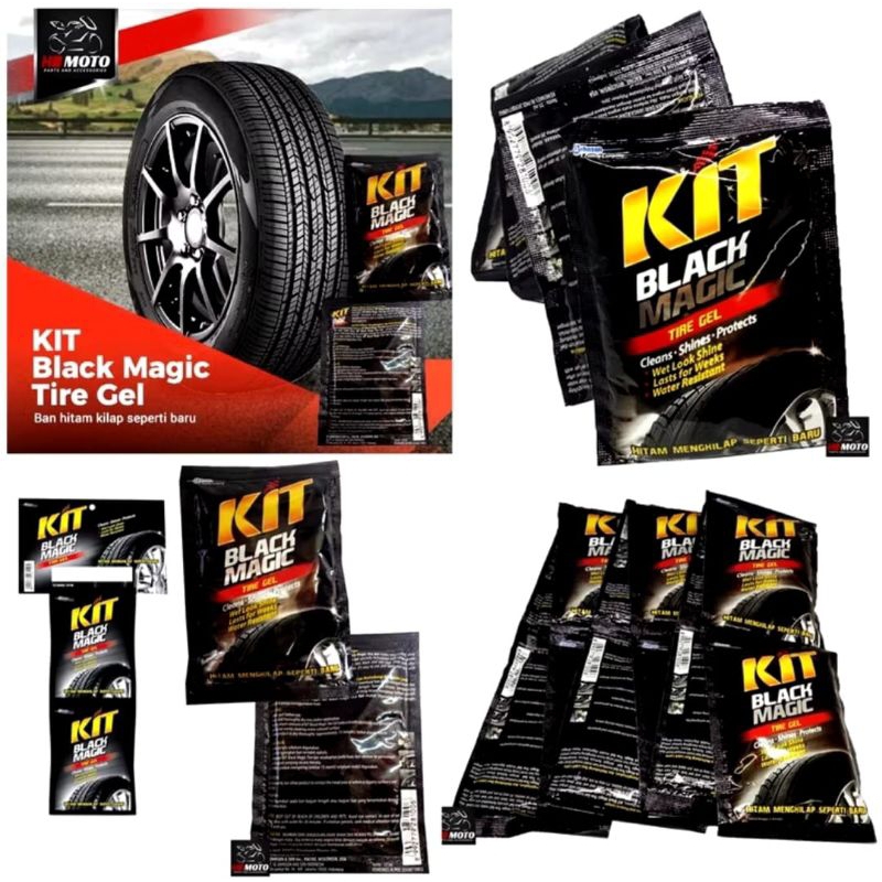 KIT SEMIR BAN KIT PENGHITAM KILAP BAN MOTOR MOBIL/KIT SEMIR BAN SACHET 32.ML BAN MOBIL MOTOR