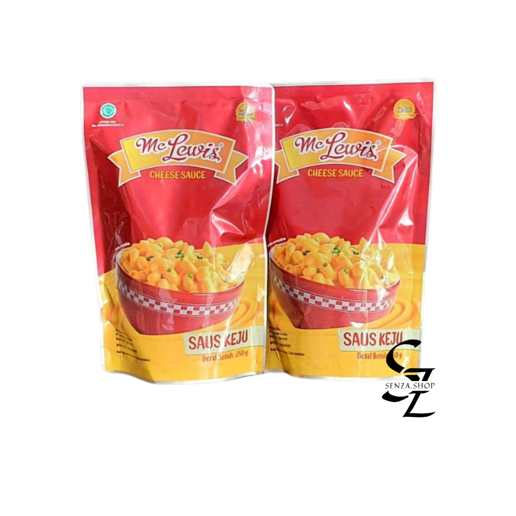 

Mc Lewis Cheese Sauce - 250 g McLewis Saus Keju 250gr