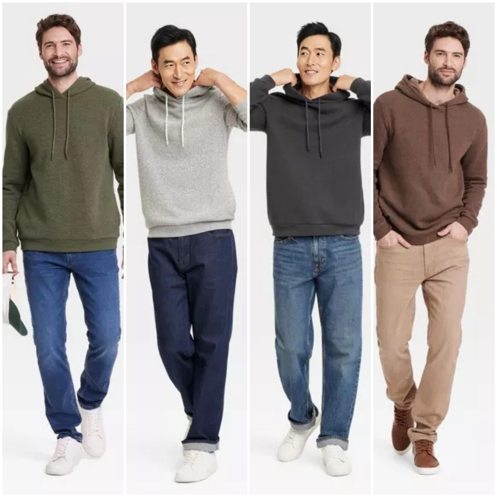 Jacket Hoodie Goodfellow & Co Textured Fleece Sweatshirt