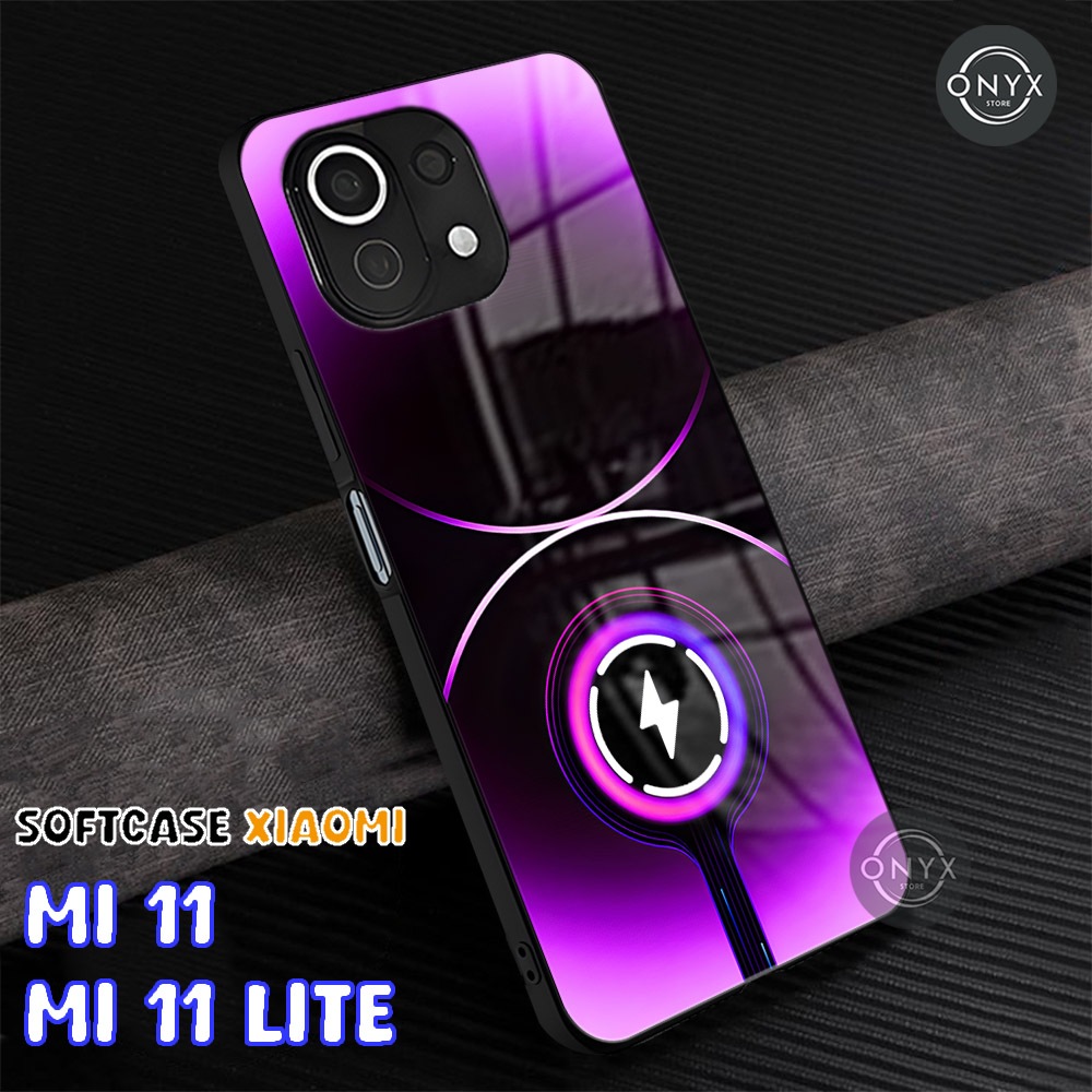 [AC02] SOFTCASE XIAOMI MI 11 | 11 LITE | Casing Kilau Glossy Mi 11 11 Lite | MAGSAFE | Kesing Keren 