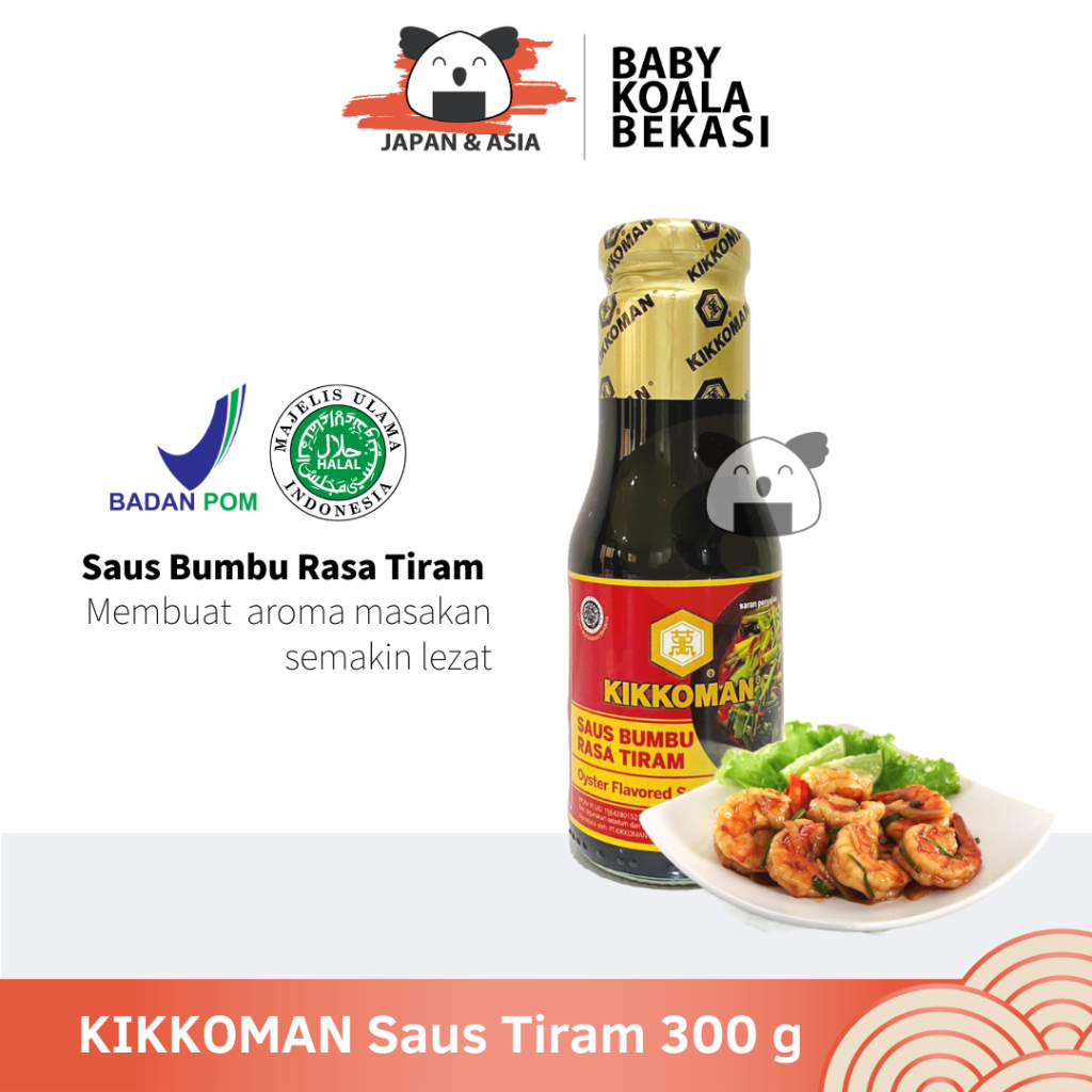 

KIKKOMAN Saus Tiram Premium 300 g Halal. - Bekasi