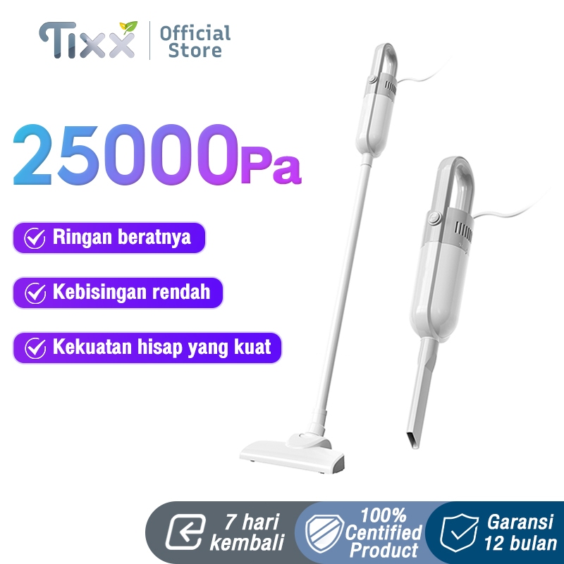 TIXX Vacuum Cleaner Multifungsi Handheld Silent 25000 Pa Penyedot debu Serbaguna