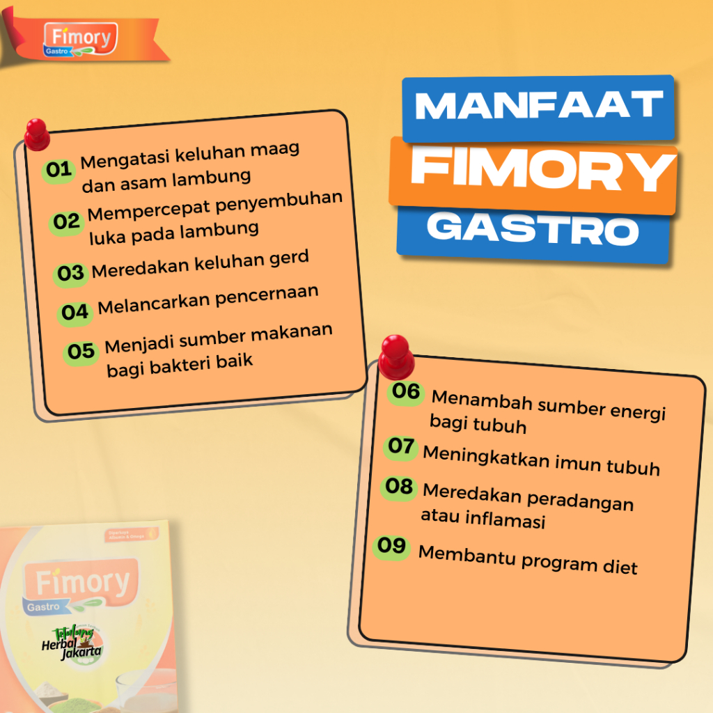 

RB Fimory Gastro 2 Pcs - Minuman Sehat Solusi Atasi Asam Lambung, Maag & GERD