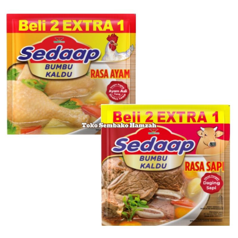 

Sedaap bumbu 9gr 18 sachet per renteng