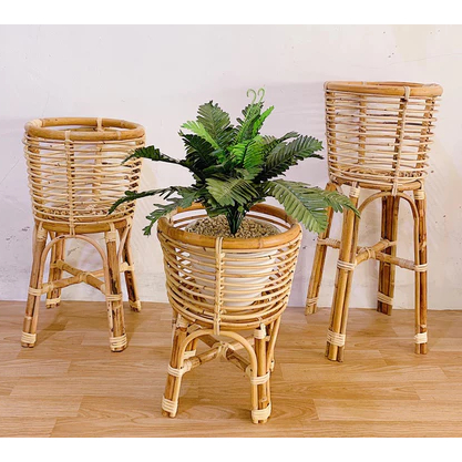 Standing Vas Rotan Standing Pot Rotan
