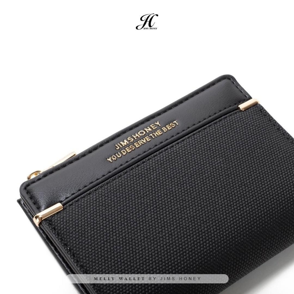 JIMS HONEY MELLY WALLET Dompet Kecil Lipat Wanita Cewek Fashion Jimshoney Casual Terbaru