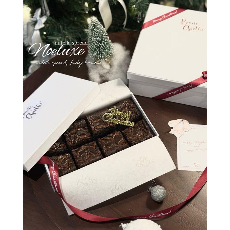 

Christmas Hampers - Hampers Natal | NOELUX Hampers Fudgy Brownie Nutella