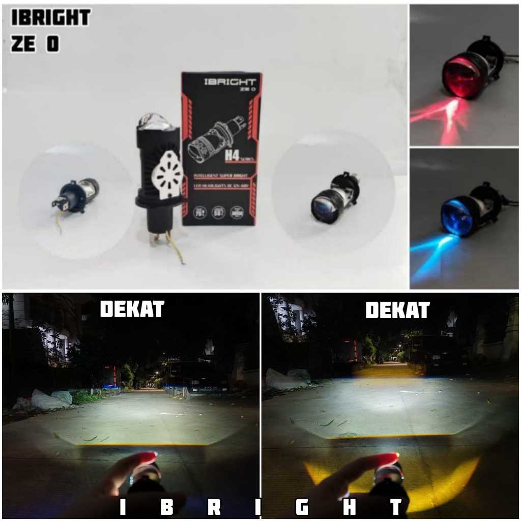 IBRIGHT ZE 0 - Lampu Utama H4 LED
