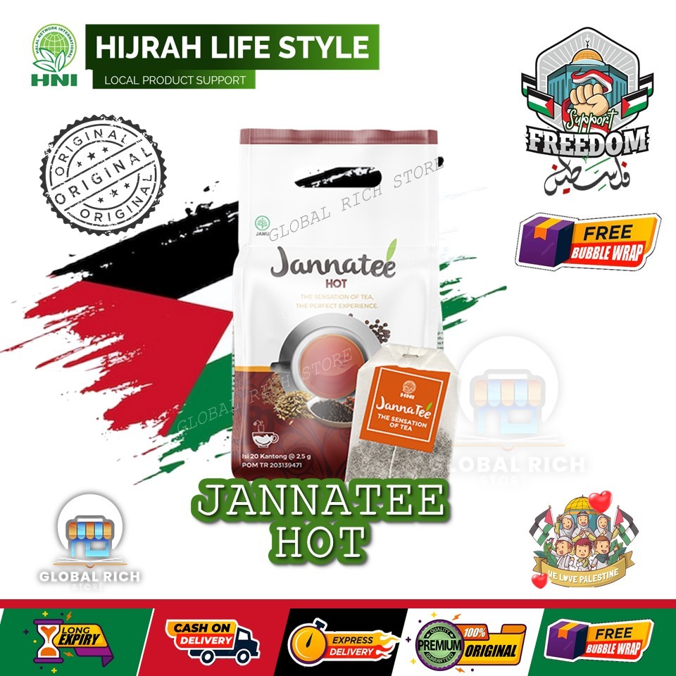 

TEH HERBAL JANNATEE HOT HNI HPAI