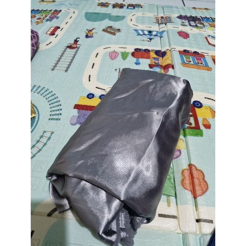 Kain Satin Meteran Licin Motif dan Polos