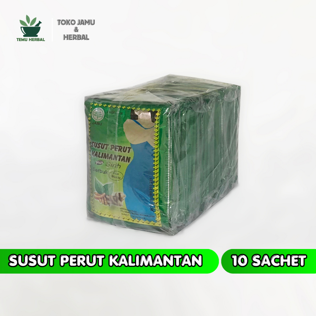 

Susut Perut Kalimantan Plus Sirih Serbuk - Isi 10 Bungkus