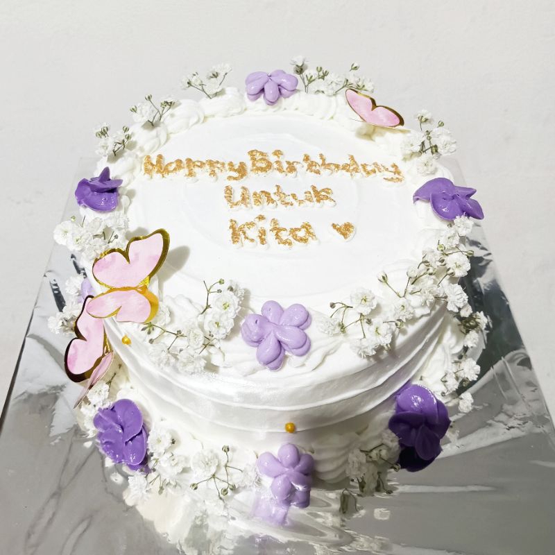 

Kue Ulang Tahun / Flower Cake / Kue Bunga