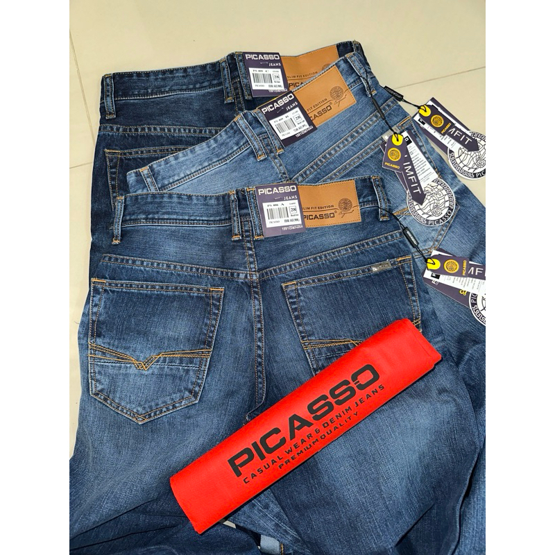 Celana Picasso Jeans Original Slim Fits Premium Quality