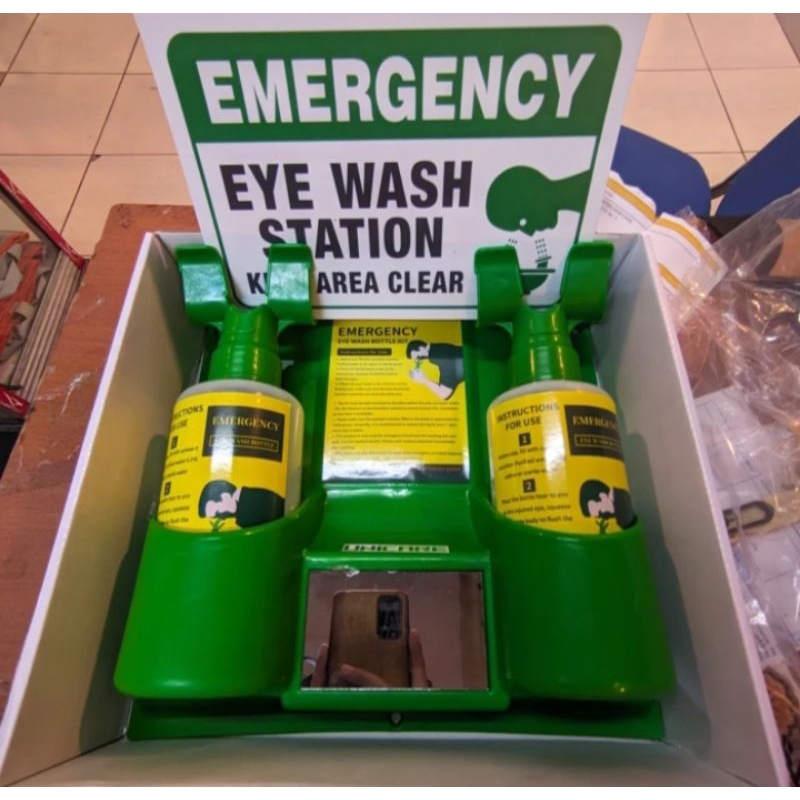 EMERGENCY EYEWASH BOTTOL UNICARE / EYE WASH BOTOL UNICARE ORIGINAL