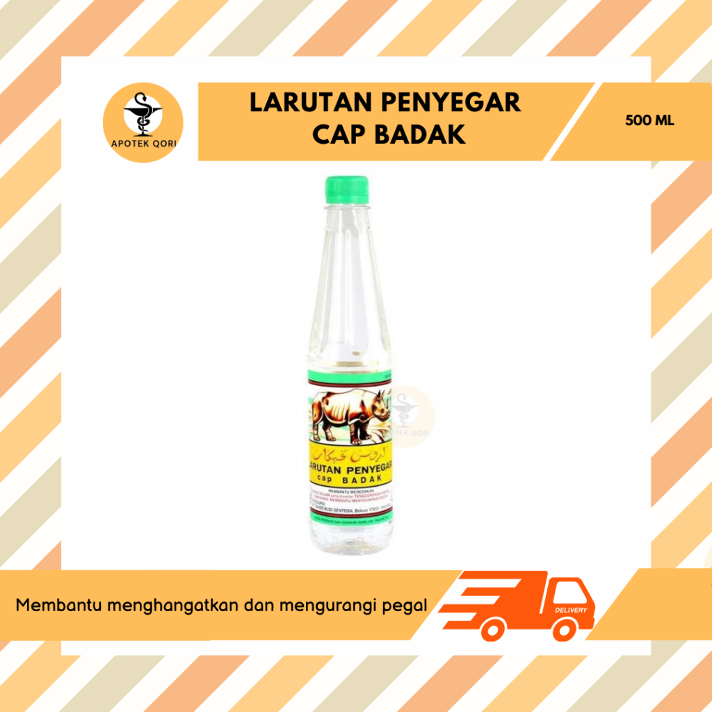 

LARUTAN PENYEGAR CAP BADAK 500 ML/MEREDAKAN SARIAWAN PANAS DALAM