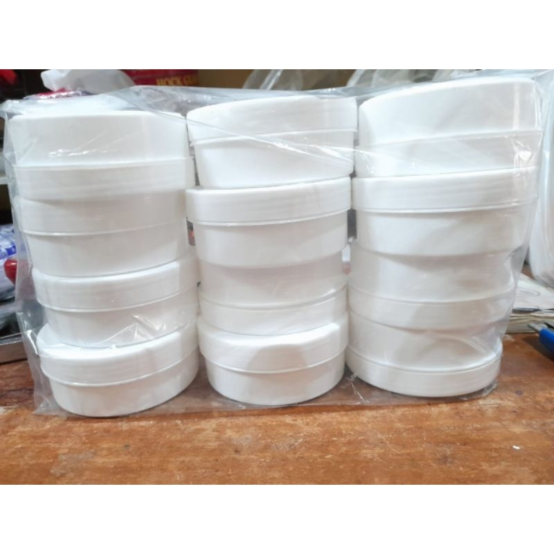 Pot bedak tabur/pot lulur/pot pomade/pot salepkapasitas 250g _Pot Praktikum Farmasi Bedak