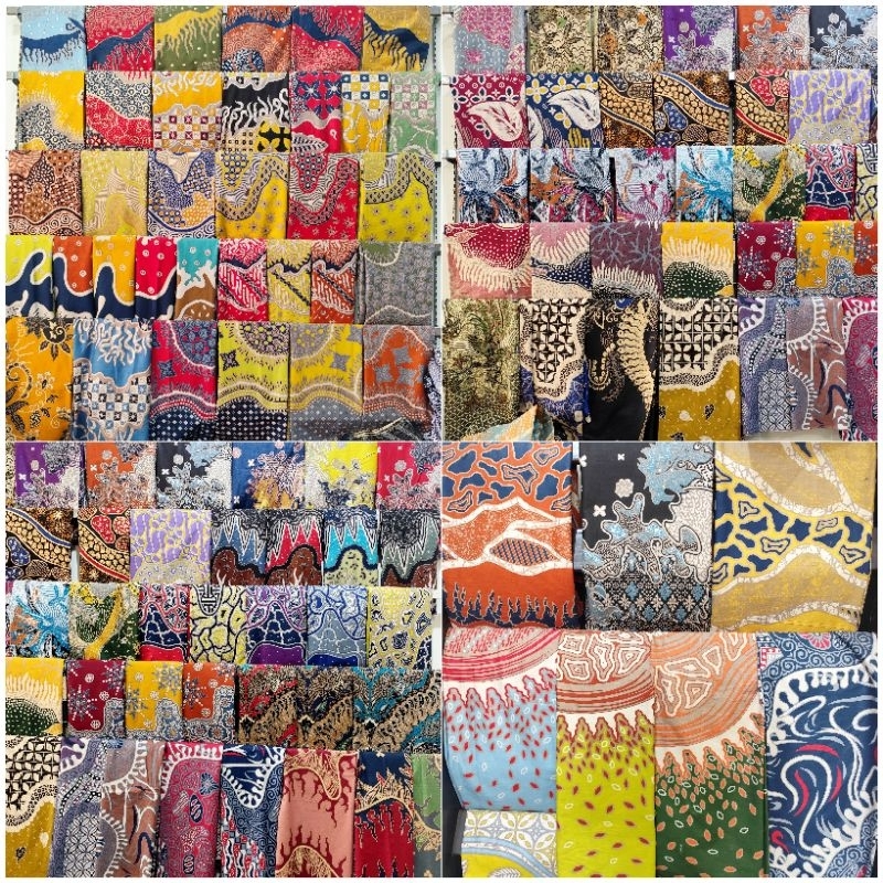 Kain batik kontemporer batik panjang 2x1meter / kain batik katun premium halus