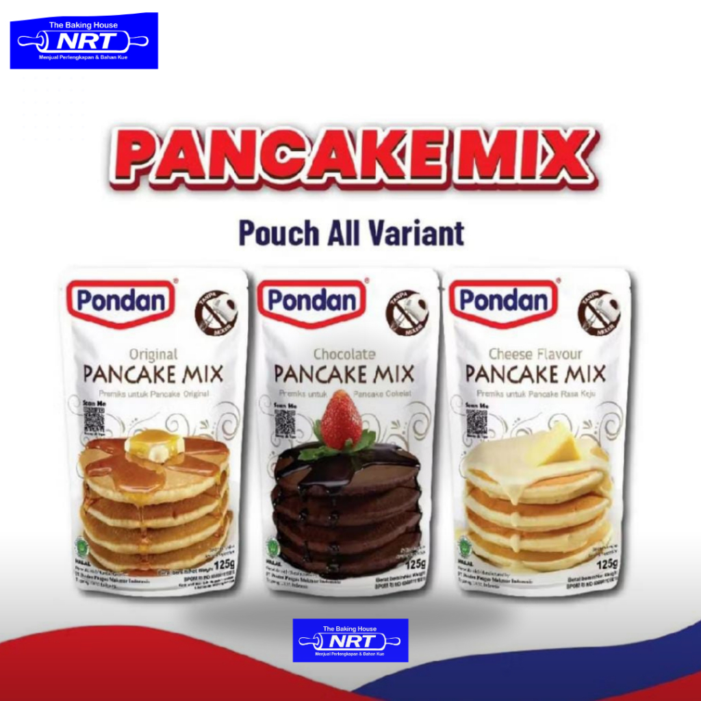 

Pondan Pancake Mix Pouch 125g - ALL Variant